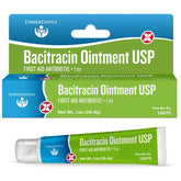 TenderGentle Bacitracin Ointment tube front for quick first-aid application.