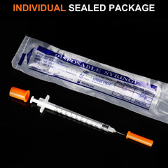TENKAIWICK 100-pack syringes in individually sealed packaging for clean handling.