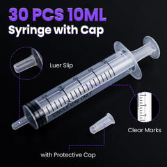 TENKAIWICK individually sealed packaging keeps syringes clean and portable