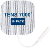 TENS 7000 official pads close-up showing adhesive surface for comfortable placement.