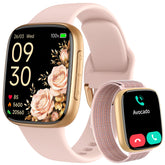 Tensky smart watch for women with AMOLED display offers sharp daytime readability.