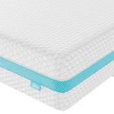 TeQsli crib mattress memory foam top offers gentle support for a restful infant nap