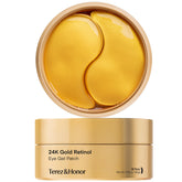 TEREZ & HONOR 24K gold under-eye patches for radiant, refreshed eyes