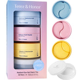 TEREZ & HONOR Eye Patches Gift Set Jar for spa-like refresh.
