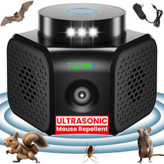 Termx Ultrasonic Pest Repeller front view, compact design for home use