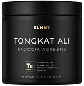 Terra Elmnt 200x Strength Tongkat Ali capsules for focused energy during workouts.
