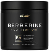 Terra Elmnt Berberine 100x bottle pour suggesting metabolism support potential.