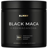 Terra Elmnt Black Maca capsules bottle for daily stamina