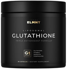Terra Elmnt 2150mg liposomal glutathione bottle for daily wellness support
