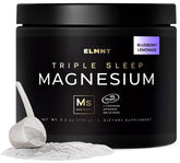 Terra Elmnt Triple Sleep bottle pour with blueberry-lemonade flavor for calm nights.