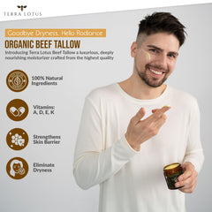 Terra Lotus application on hand demonstrates easy spread and absorption.