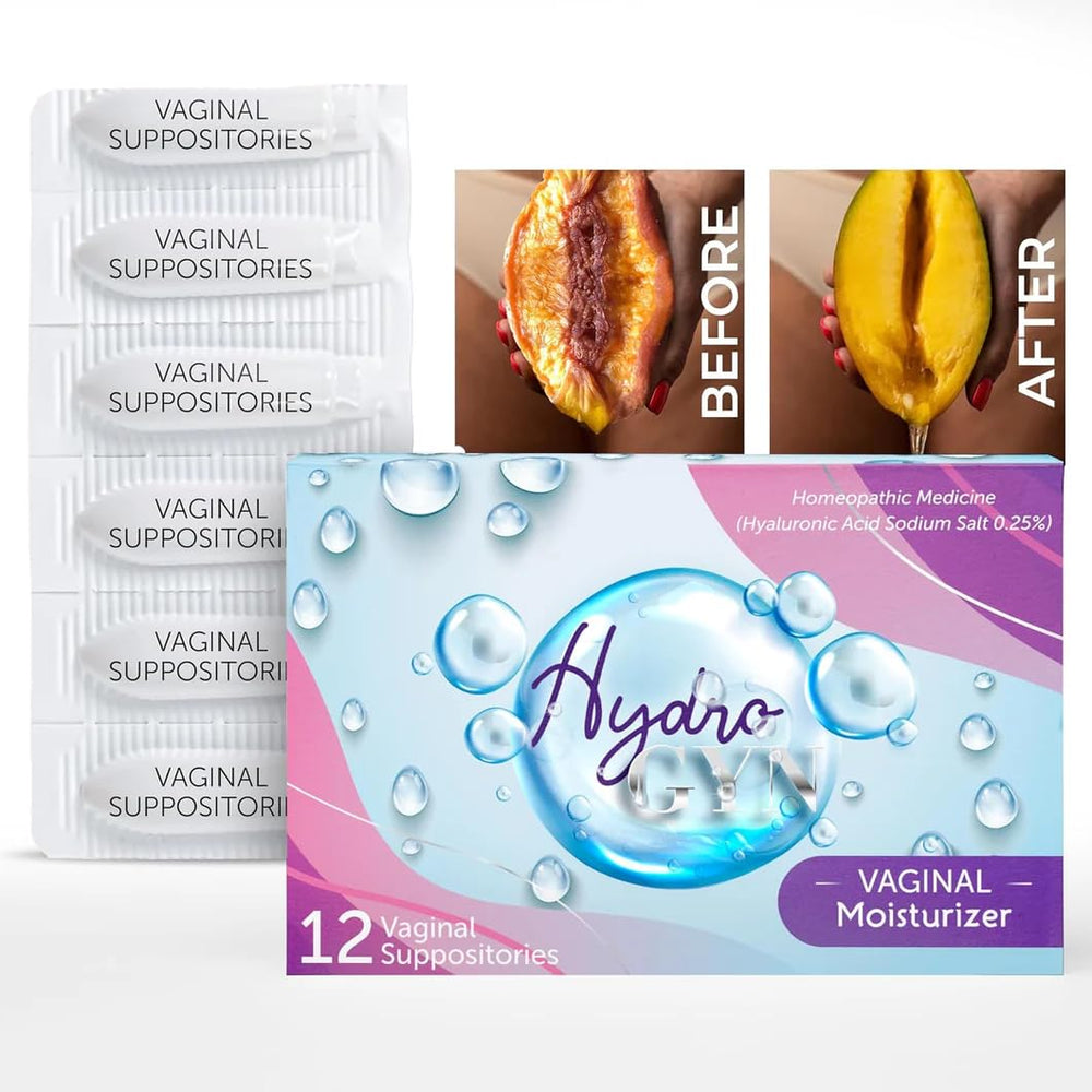 Terramed Hydro GYN package front view for discreet hormone-free vaginal care
