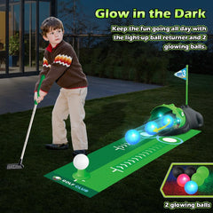 Terramus strong length-adjustable toy clubs for growing players.