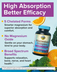 Terranics magnesium capsules glycinate and citrate for high absorption