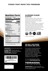 Terrasoul Almond Flour superfine texture close-up for smooth batter
