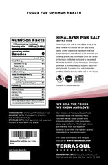 Close-up of Terrasoul Himalayan Pink Salt showing pink crystals and minerals