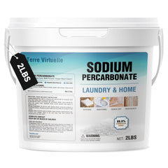 Terre Virtuelle sodium percarbonate powder bucket for whitening and stain removal.
