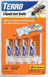 Terro 324 Ant Killer II liquid bait stations pack for fast ant control indoors and outdoors.