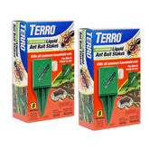 TERRO T1812SR outdoor bait stake in use on patio to attract and monitor ants