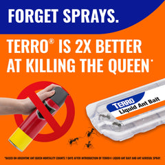 Terro T300-3SR bait close-up, compact design for inside use.
