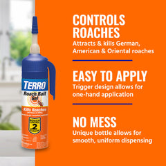 TERRO T502 adjustable flow nozzle enables precise bait placement
