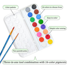 Portable 6.5x9 inch Watercolor Workbooks by Terself for travel-friendly art sessions.
