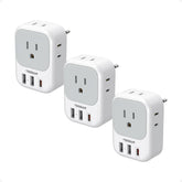 TESSAN European travel plug adapter compact for easy packing on multi-country trips.