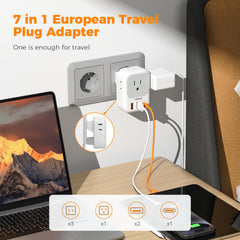 TESSAN USB C PD 20W port enables fast charging for compatible devices