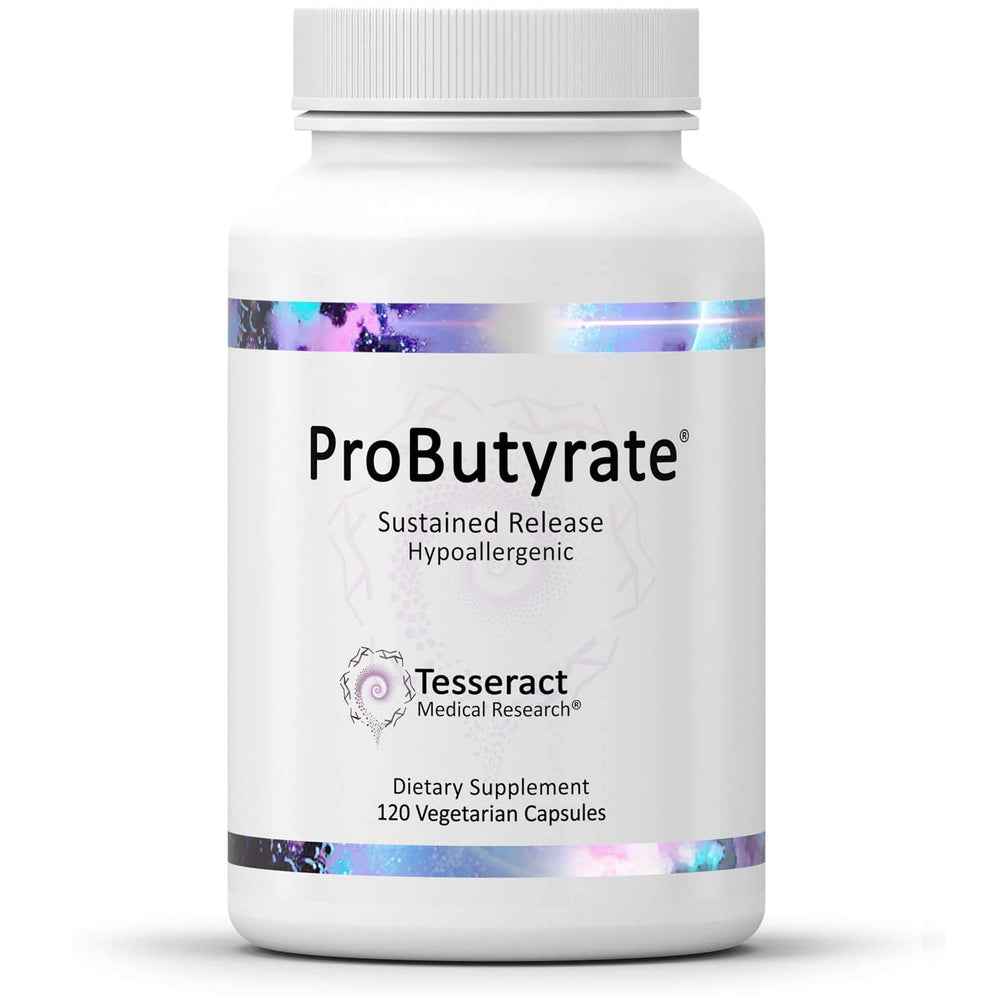 Tesseract ProButyrate bottle ready for daily gut health routine