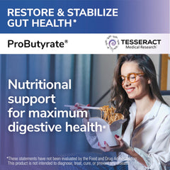 ProButyrate capsules close up showing convenient daily dose