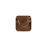 Tewiky herringbone necklace offers versatile layering for everyday wear.