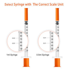 TFVBC individually wrapped syringe close-up for clean handling and safety