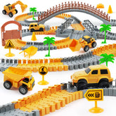 TGJH construction race track bridge for immersive play and sturdy routing.