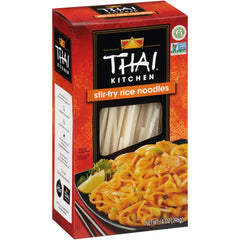 Thai Kitchen gluten free noodles, cooked dish image, perfect for homemade Pad Thai.