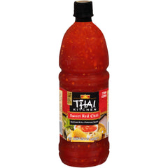 Thai Kitchen Sweet Red Chili Sauce jar front view highlighting bold flavor for versatile dishes