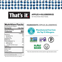 That's it apple-blueberry-fruit-bar delicious on-the-go flavor.