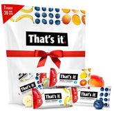 That's it mini fruit bars gift pouch front view for easy on-the-go snacking.