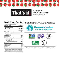 That's it bars display ideal for on-the-go snacking.