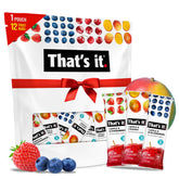 That's it Variety Pack box front shows 12 bars for easy daily fruit servings.