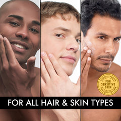 The Art of Shaving sandalwood shaving cream packaging conveys premium care and fragrance.
