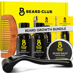 The Beard Club derma roller for precise grooming and skin refreshment