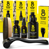 The Beard Club Derma Roller for precise facial hair stimulation