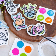 The Cookie Countess PYO pastel blue edible palette for vibrant cookie details