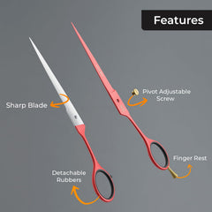 The Cut Factory detachable finger rings reduce fatigue for extended salon sessions