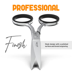 The Cut Factory Precision Scissor with PU leather pouch storage