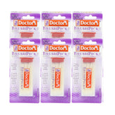 The Doctor's BrushPicks 120-picks-per-pack close-up with portable case for on-the-go cleaning