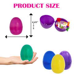 The Dreidel Company yellow 2.3-inch hinge Easter egg for classroom rewards