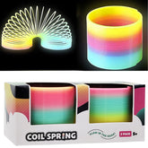 The Dreidel Company glow-in-the-dark coil spring provides endless party fun for kids.