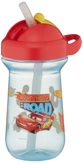 The First Years Disney Cars spill-proof cup with travel-ready design.