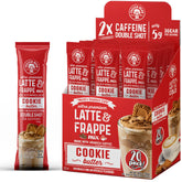 The Frozen Bean Cookie Butter Frappe Mix stick pour delivers rich, cafe-style flavor at home.